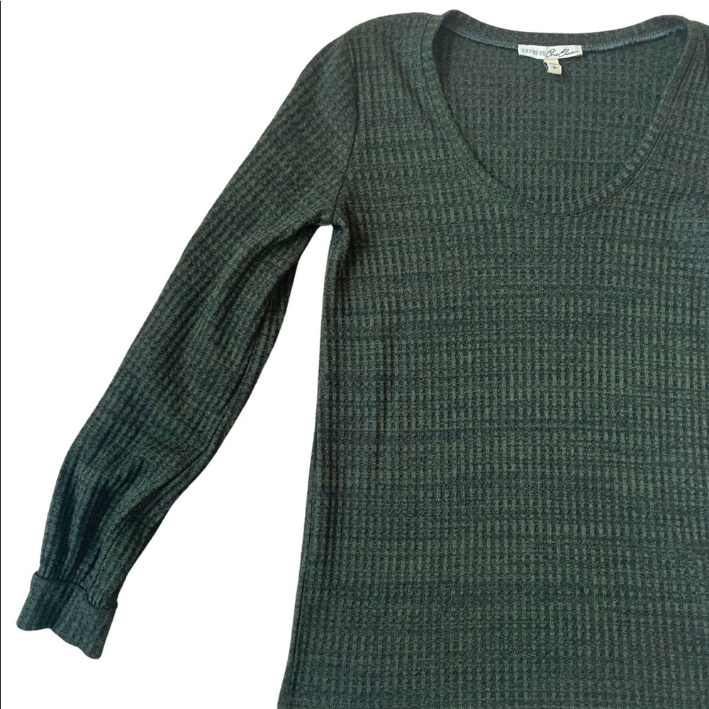 Express One Eleven Long Sleeve Blouse